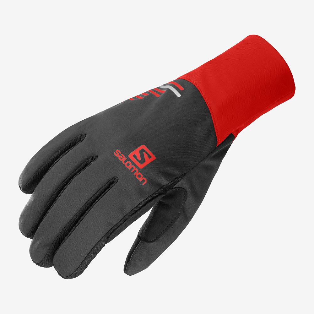 Salomon Israel EQUIPE U - Mens Gloves - Black (QKSZ-34158)
